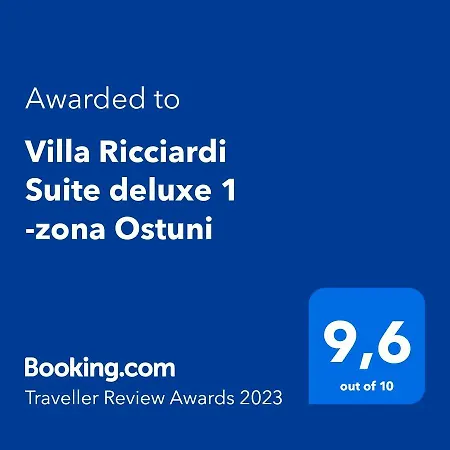 Ricciardi-suite Famigliare 1-zona Ostuni * مونتالبانو